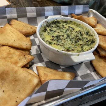 Roughtail Brewing - Spinach dip on the new menu, yum! - Brewpubs Near Me - Oklahoma City, Oklahoma