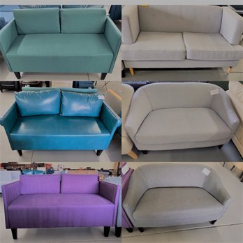 GDF Studio Outlet - Fall in love with these GDF Outlet Loveseats! - Furniture Stores Near Me - Chatsworth, California