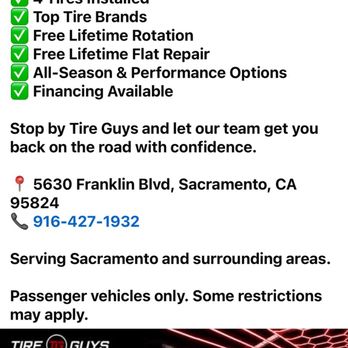 A1 Auto Tire & Wheel - A1 TIRES CHARGED ME 260 for used non matching, cracked sidewall tires. MEANWHILE.. LOOK AT TIRE GUYS. - Tires Near Me - Sacramento, California