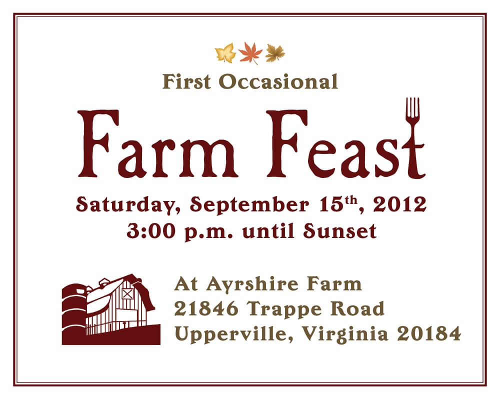 AYRSHIRE FARM Updated September 2024 21846 Trappe Rd, Upperville, Virginia Farmers Market