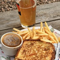 Santa Fe Brewing Company Headquarters - Birria Grill Cheese was amazing. Great taste and a good amount of meat.