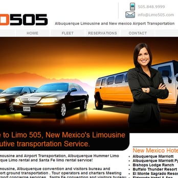 Robust Group - Albuquerque Limo Website - Web Design Near Me