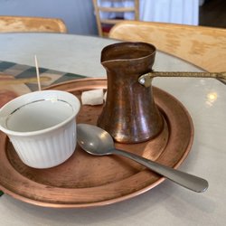 Euro Grill & Cafe - Bosnian Coffee!  Similar to Turkish or Arabic coffee.