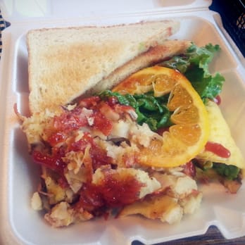 Black Bear Diner Davis - California Omelette, plenty leftover.. - American Near Me - Davis, California