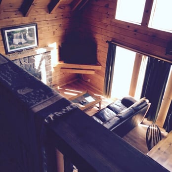 Harman's Log Cabins - Cabin 1 from loft. - Hotels Near Me - Cabins, West Virginia