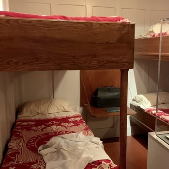 Titanic - Titanic: The Artifact Exhibition... 3rd Class Cabin. Where Leonardo called home? Or, was he even a deck below:( - Museums Near Me - Las Vegas, Nevada