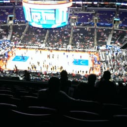 Hey, they're nosebleeds but right at center court view, I'm not complaining!! Hey, they're nosebleeds but right at center court view, I'm not complaining!!