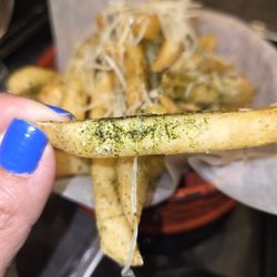Hanagi Japanese Restaurant - Powder seaweed fries parmesean