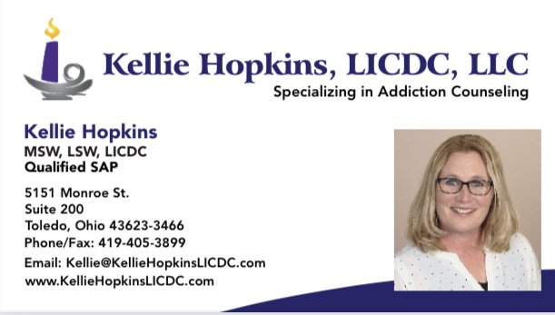 Kellie Hopkins - LICDC - grief counselor in Toledo, OH