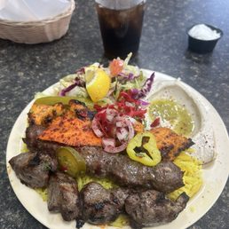 Lamb, Steak, Chicken. Lamb, Steak, Chicken.