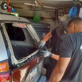 Blue Chip Auto Glass - This was the beginning of the work - Auto Glass Services Near Me - Phoenix, Arizona