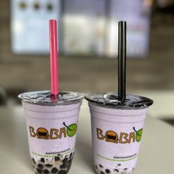 Boba Tea House - Taro Slush w/Boba