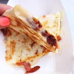 Chorizo quesadilla was bomb!