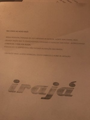 Menu photo 3 Irajá Gastrô Rio de Janeiro, RJ Menu photo 3 Irajá Gastrô Rio de Janeiro, RJ