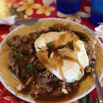 808 Grindz Cafe - Shredded pork moco - Cafes Near Me - Lahaina, Hawaii 808 Grindz Cafe - Shredded pork moco - Cafes Near Me - Lahaina, Hawaii
