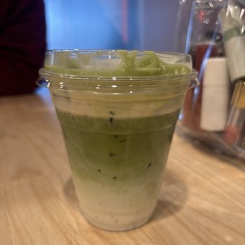 Original Barista - iced matcha with cold foam - Coffee & Tea Near Me - Costa Mesa, California Original Barista - iced matcha with cold foam - Coffee & Tea Near Me - Costa Mesa, California