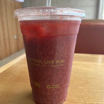 Pur Bowls - Pomegranate juice blend - Acai Bowls Near Me - Carson, California