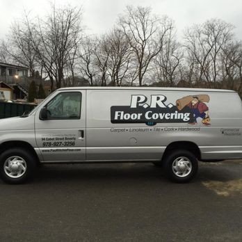 P R Floor Covering - a van parked in a parking lot - Carpeting Near Me - Beverly, Massachusetts P R Floor Covering - a van parked in a parking lot - Carpeting Near Me - Beverly, Massachusetts