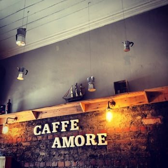 Caffè Amore - Love the decoration. Not too easy to find mocca coffee machines in town. Italian people for sure would feel homesick here! - Italian Near Me - Dublin, D Caffè Amore - Love the decoration. Not too easy to find mocca coffee machines in town. Italian people for sure would feel homesick here! - Italian Near Me - Dublin, D