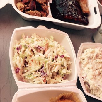 Triple Crown BBQ - Sampler, coleslaw, mashed potatoes, corn muffins - Barbeque Near Me - Luray, Virginia Triple Crown BBQ - Sampler, coleslaw, mashed potatoes, corn muffins - Barbeque Near Me - Luray, Virginia