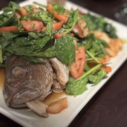 Lehua Restaurant - Whole steamed opakapaka