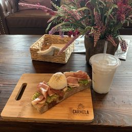 Prosciutto and Burrata Avocado Toast