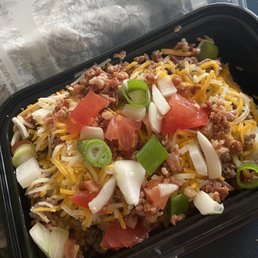 the bacon cheeseburger mashed potatoes