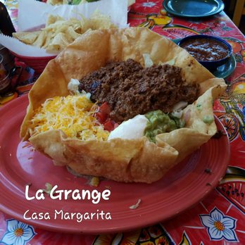 Casa Margarita - Ground beef taco salad is a generous portion enough for 2 - Mexican Near Me - Hinsdale, Illinois Casa Margarita - Ground beef taco salad is a generous portion enough for 2 - Mexican Near Me - Hinsdale, Illinois