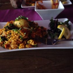 Indian Spice - Vegetable biryani (sp?) lunch special