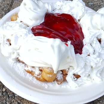 Cedar Point - Fresh made funnel cake - Amusement Parks Near Me - Sandusky, Ohio