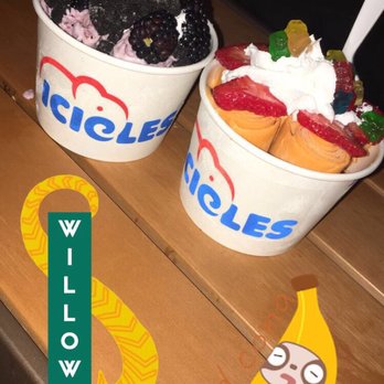 ICICLES - My friend got the berry one and I got Mai Thai! - Ice Cream & Frozen Yogurt Near Me - San Jose, California ICICLES - My friend got the berry one and I got Mai Thai! - Ice Cream & Frozen Yogurt Near Me - San Jose, California