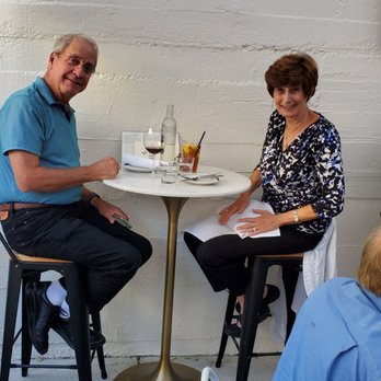 Brava Garden Eatery - Just 2 of 31 folks in our group having dinner. - Wine Bars Near Me - Pleasanton, California