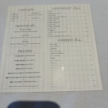 Be.Steak.A - Menu - Bars Near Me - Campbell, California