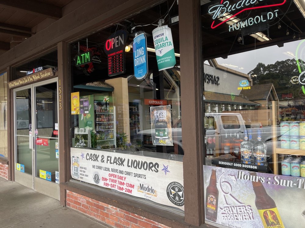 CASK AND FLASK LIQUORS Updated August 2024 1523 City Center Rd, McKinleyville, California
