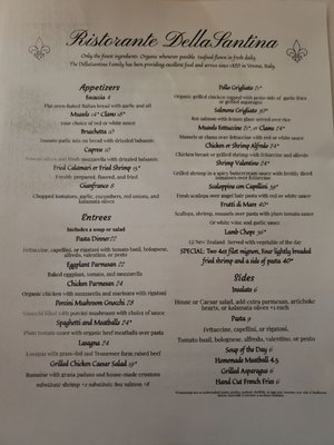 Menu photo 4 Ristorante DellaSantina Sevierville, TN Menu photo 4 Ristorante DellaSantina Sevierville, TN