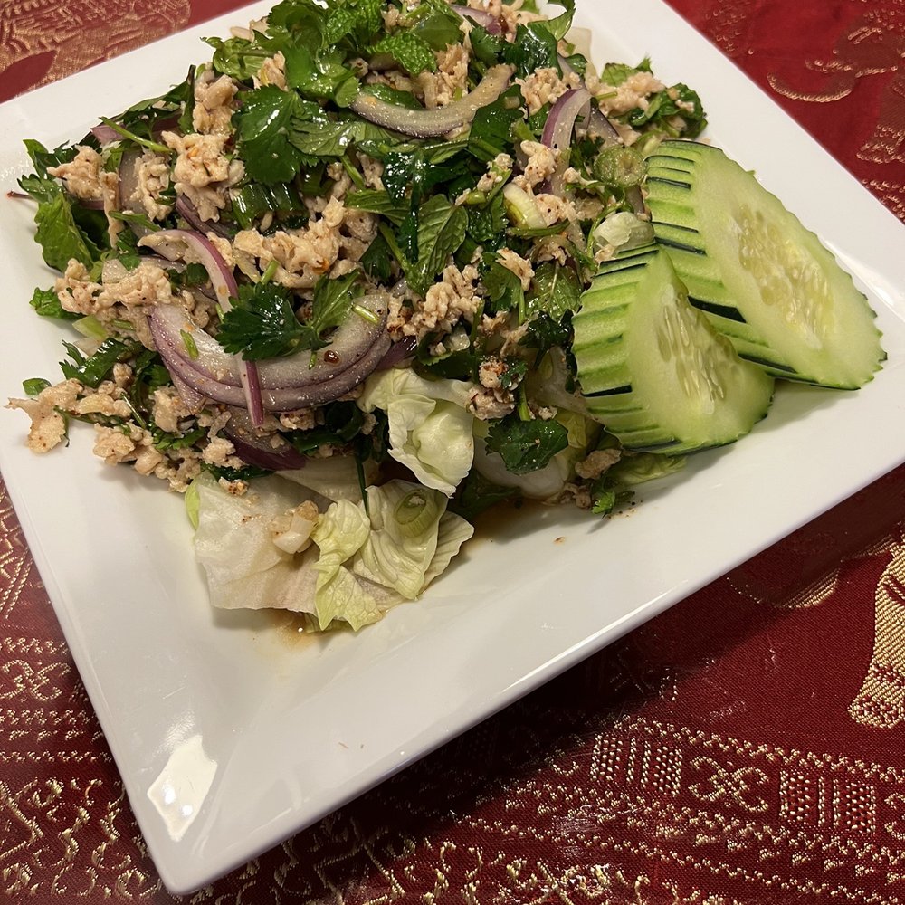 Thai Thip Restaurant - Chicken salad - Thai Near Me - Hurst, Texas Thai Thip Restaurant - Chicken salad - Thai Near Me - Hurst, Texas