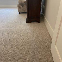 Cleaned carpet Cleaned carpet