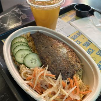 Sun Rice - SEARED FISH FILET BOWL* - Filipino Near Me - Portland, Oregon Sun Rice - SEARED FISH FILET BOWL* - Filipino Near Me - Portland, Oregon