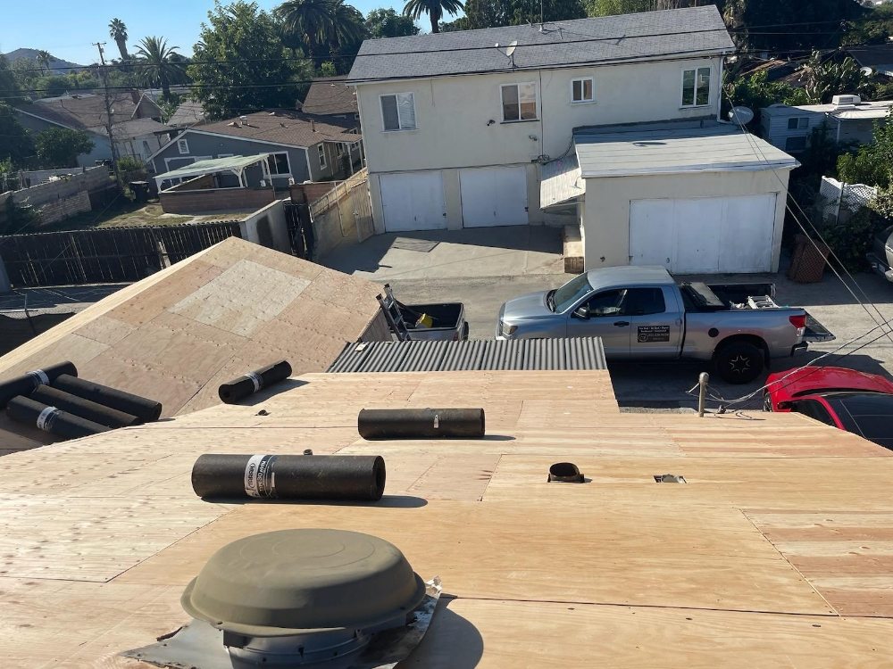 Slide of AJ Roofing Const