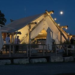 Collective Retreats - Moonlight on Governors Island