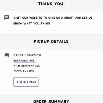 Salem's Fresh Eats - Order confirmation fromSALEM's website. - Sandwiches Near Me - Tampa, Florida Salem's Fresh Eats - Order confirmation fromSALEM's website. - Sandwiches Near Me - Tampa, Florida