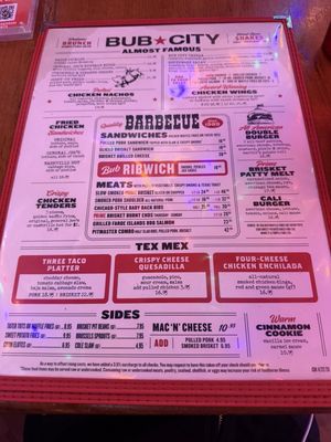 Menu photo 2 Bub City Chicago, IL Menu photo 2 Bub City Chicago, IL