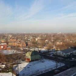 Cuyahoga County Juvenile Justice Center - View from the 7th floor.