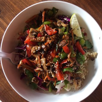Nuri Fusion Street Kitchen - Veggie rice bowl - Mexican Near Me - Mcallen, Texas