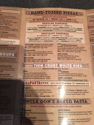 Menu photo 5 Avondale Pizza Cafe Decatur, GA