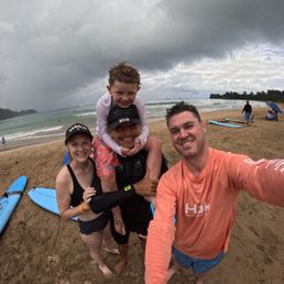 Family surf pic Family surf pic
