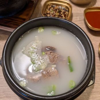 Bibimboom - Beef bone soup - Korean Near Me - San Diego, California