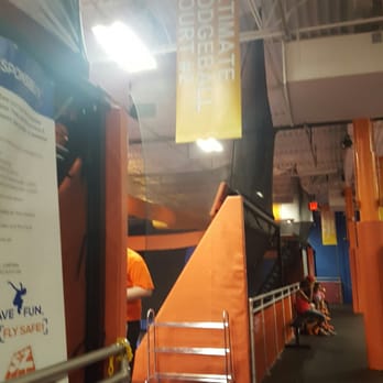 Sky Zone Trampoline Park - Hallway leading to jumping areas - Trampoline Parks Near Me - Manassas, Virginia Sky Zone Trampoline Park - Hallway leading to jumping areas - Trampoline Parks Near Me - Manassas, Virginia