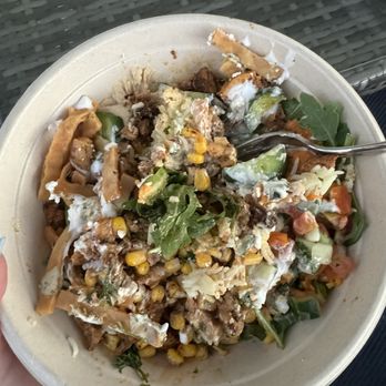 CAVA - Chicken bowl with so many topping and sauces to choose from! - Mediterranean Near Me - Whittier, California CAVA - Chicken bowl with so many topping and sauces to choose from! - Mediterranean Near Me - Whittier, California