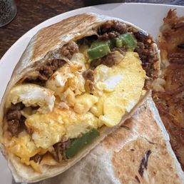 Chorizo and fresh jalapeños in the build your own burrito. Chorizo and fresh jalapeños in the build your own burrito.